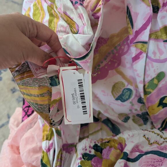 NEW Women's Banjanjan Valerna Dress XS Parrot Tropical Floral - Picture 4 of 7